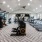 a gym with exercise equipment